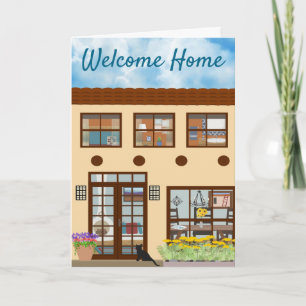 Nieuw Zuidwestelijk Huis Felicitaties Kaart