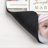 Nieuwe aangepaste baby-foto muismat (Hoek)