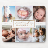 Nieuwe aangepaste baby-foto muismat (Voorkant)