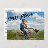 Nieuwe aangepaste fotobruiloft briefkaart (Voorkant / Achterkant)