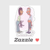 Nieuwe aangepaste pet Square cut Sticker (Vel)