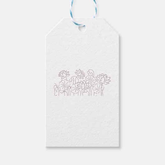 Nieuwe aangepaste tekstLogo cadeaukaartjes Cadeaulabel (Voorkant)