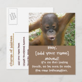 Nieuwe aankondiging adresverplaatsing (Voorkant / Achterkant)