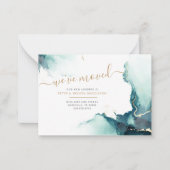 Nieuwe aankondiging adresverplaatsing (Voorkant)