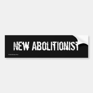 Nieuwe Abolitionist Bumpersticker