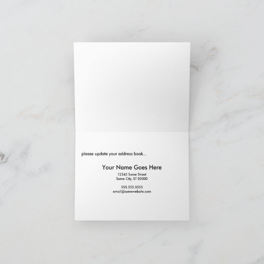 nieuwe adresaankondiging : hifi home aankondiging (Binnen)