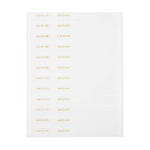 NIEUWE Adreslabels met VERANDERDE DATUM, Geri (Vel)