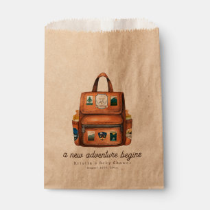 Nieuwe Adventure Rugzak + Flessen Baby shower Bedankzakje