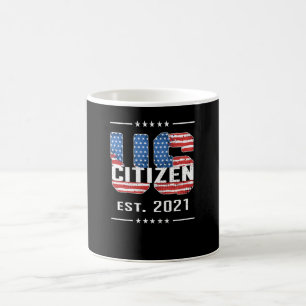 Nieuwe Amerikaanse staatsburger Gift Proud America Koffiemok