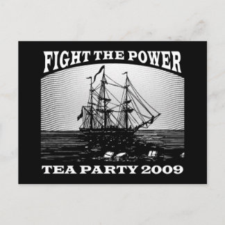 Nieuwe Amerikaanse Tea Party 2009 Briefkaart