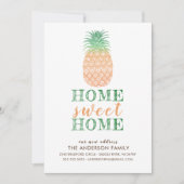 Nieuwe ananas-adreswijzigingsaankondiging aankondiging (Voorkant)