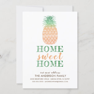 Nieuwe ananas-adreswijzigingsaankondiging aankondiging