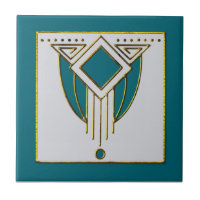 Nieuwe Art Deco-keramische Tegel