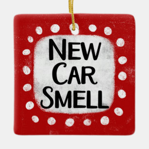 Nieuwe auto ruikt Ornament