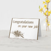 Nieuwe Baan Kaart (Gele Bloem)