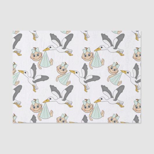 Nieuwe baby, 10lb-weefselpapier, wit tissuepapier (Voorkant)