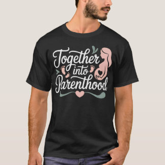 Nieuwe Baby 2026 Baby Aankondiging Moeder Wordt Va T-shirt