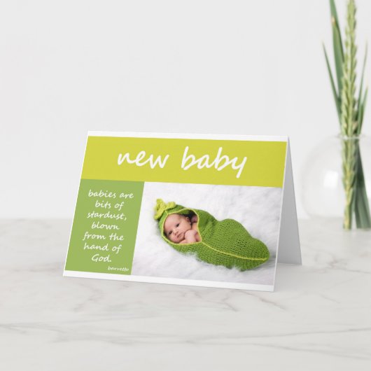 Nieuwe baby aankondiging (Voorkant)