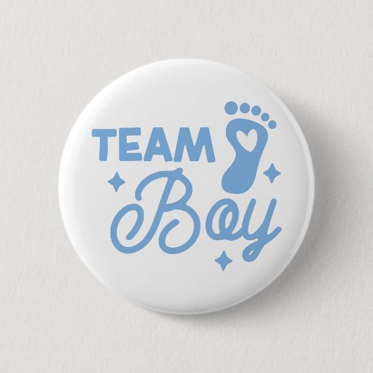 Nieuwe Baby Boy Celebration Button (Voorkant)