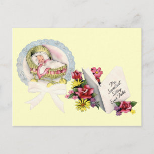 Nieuwe baby Briefkaart