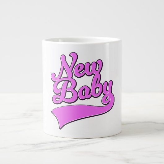 Nieuwe baby extra grote beker (Voorkant)