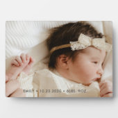 Nieuwe baby fotoplaat (voorkant)