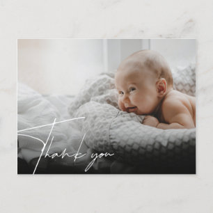 Nieuwe Baby Geboorteaankondiging Dank u Briefkaart