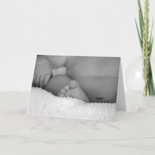 Nieuwe baby kaart (Voorkant)