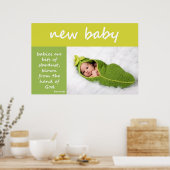 Nieuwe baby poster (Keuken)