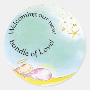 Nieuwe Baby stickers