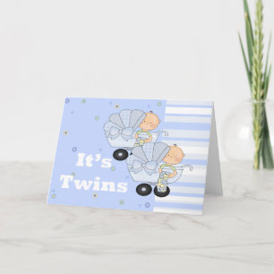 Nieuwe Baby Twin Boys Aankondiging