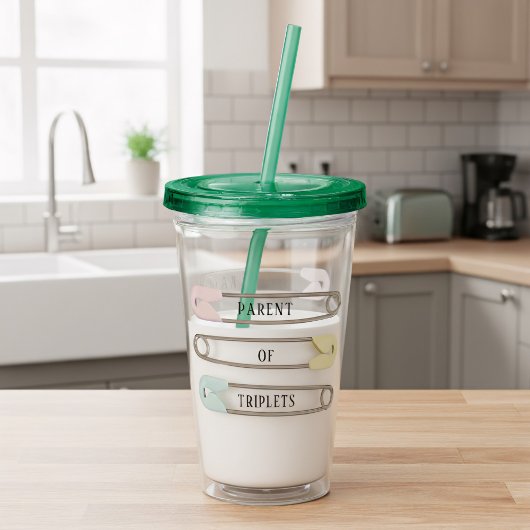 Nieuwe Baby van de Ouder Triplet Acryl Drinkbeker