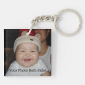 Nieuwe babyfoto sleutelhanger (Achterkant)