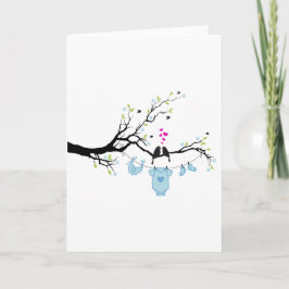 nieuwe babyjongen, baby showerontwerp kaart