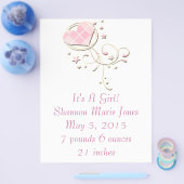 Nieuwe babyreclamebrochure flyer (Enkel)