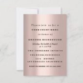 Nieuwe babyschoen Het is een Girl Roos Gold ballon Kaart (Voorkant)