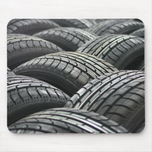 Nieuwe banden Mousepad Muismat (Voorkant)