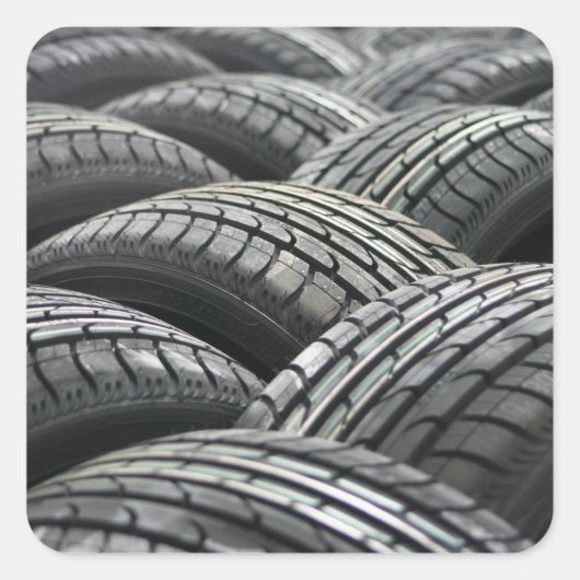 Nieuwe banden Stickers (Voorkant)