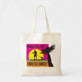 NIEUWE BAR FUNDRAISER Eindeloze Zonsondergang Tote Bag