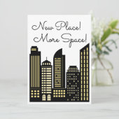 Nieuwe bekendmaking van het nieuwe appartementenco aankondiging (Staand voorkant)