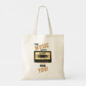 Nieuwe bestelling - Cassettebandje Tote Bag (Achterkant)