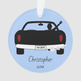 Nieuwe bestuurdersrechtse zijkant - jongen ornament