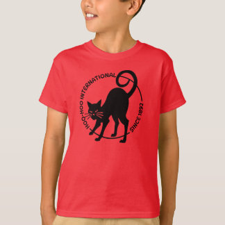 NIEUWE Black Cat Design  T-shirt