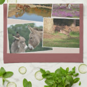 Nieuwe bosteatowel theedoek (Gevouwen)