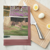 Nieuwe bosteatowel theedoek (Quarter Fold)