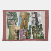 Nieuwe bosteatowel theedoek (Horizontaal)