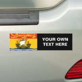 NIEUWE BRUNSWICK BUMPERSTICKER (Op auto)