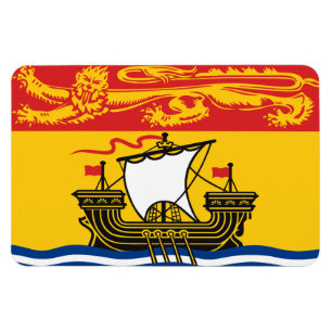 NIEUWE BRUNSWICK-vlag Magneet
