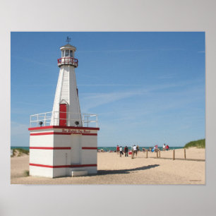 Nieuwe buffelvuurtoren poster