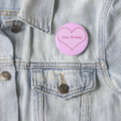 Nieuwe Button van mama, Roze (In situ)